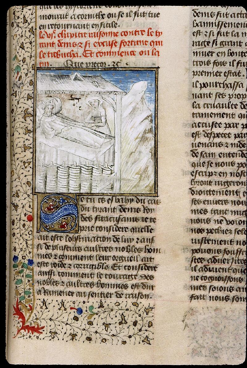 Paris, Bibl. Sainte-Geneviève, ms. 1128, f. 123 - vue 1