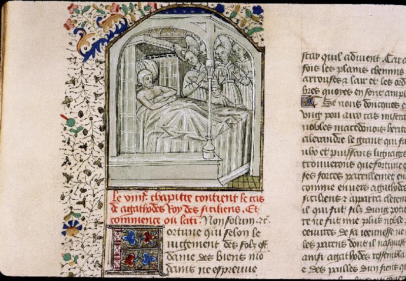 Paris, Bibl. Sainte-Geneviève, ms. 1128, f. 140v - vue 1