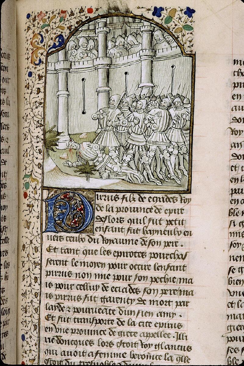 Paris, Bibl. Sainte-Geneviève, ms. 1128, f. 153 - vue 1