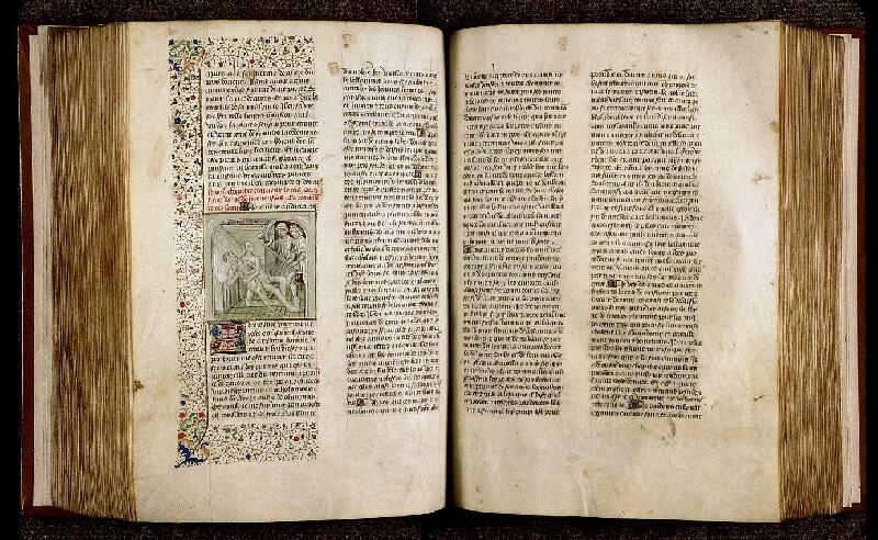 Paris, Bibl. Sainte-Geneviève, ms. 1128, f. 154v-155