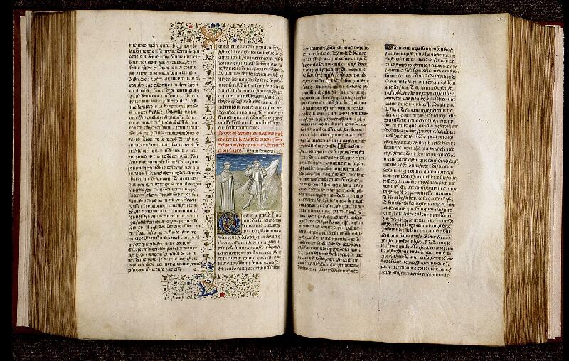 Paris, Bibl. Sainte-Geneviève, ms. 1128, f. 156v-157