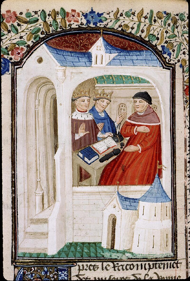 Paris, Bibl. Sainte-Geneviève, ms. 1128, f. 158v - vue 2