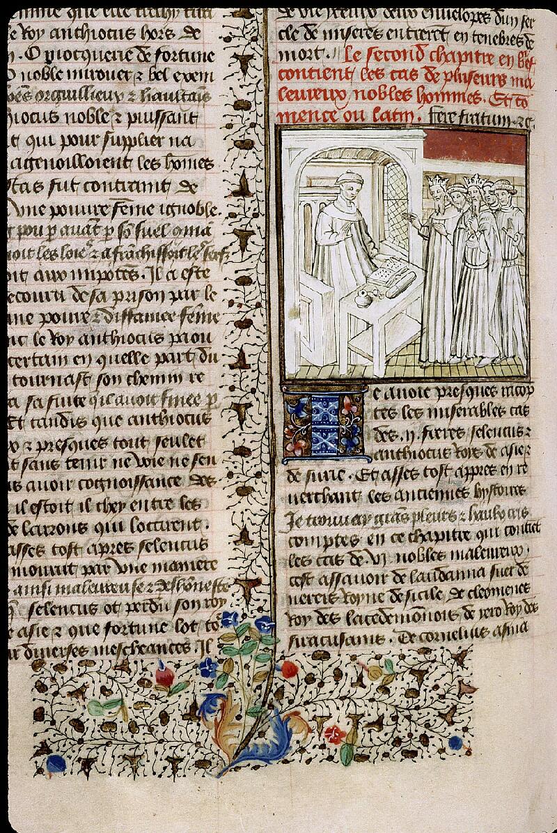 Paris, Bibl. Sainte-Geneviève, ms. 1128, f. 160v - vue 1
