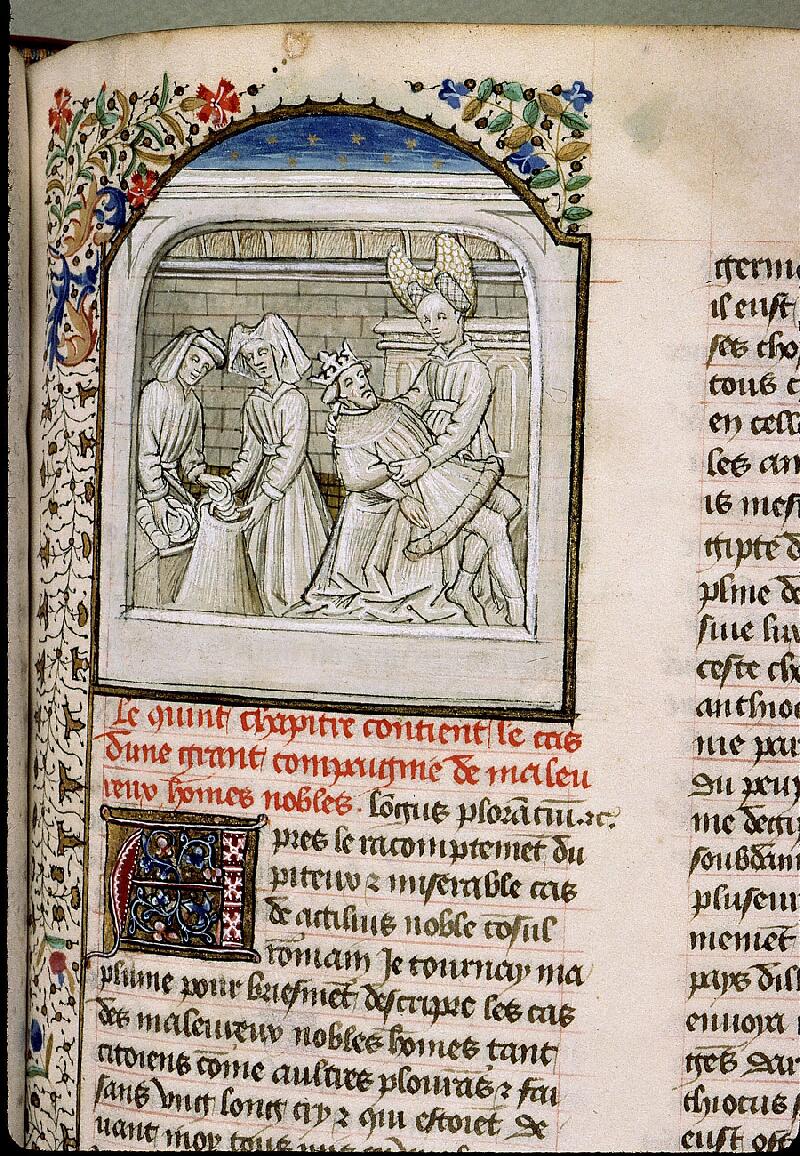 Paris, Bibl. Sainte-Geneviève, ms. 1128, f. 167 - vue 1