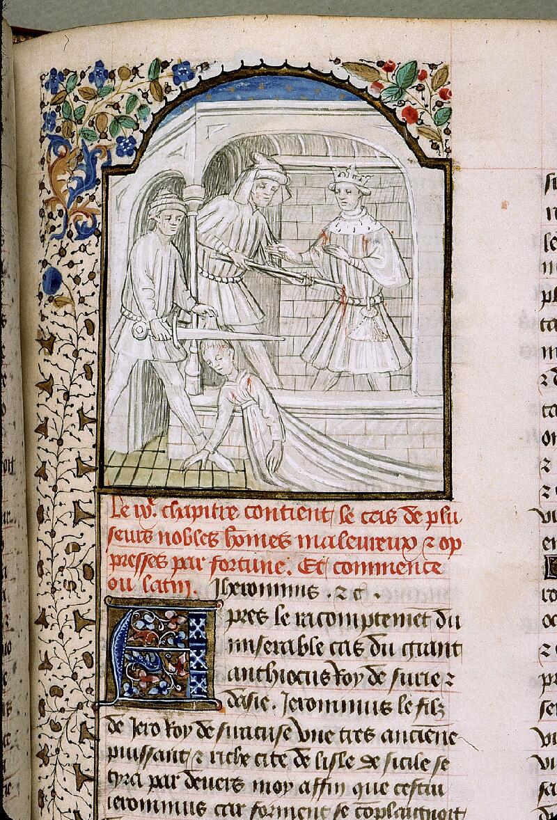 Paris, Bibl. Sainte-Geneviève, ms. 1128, f. 176 - vue 1