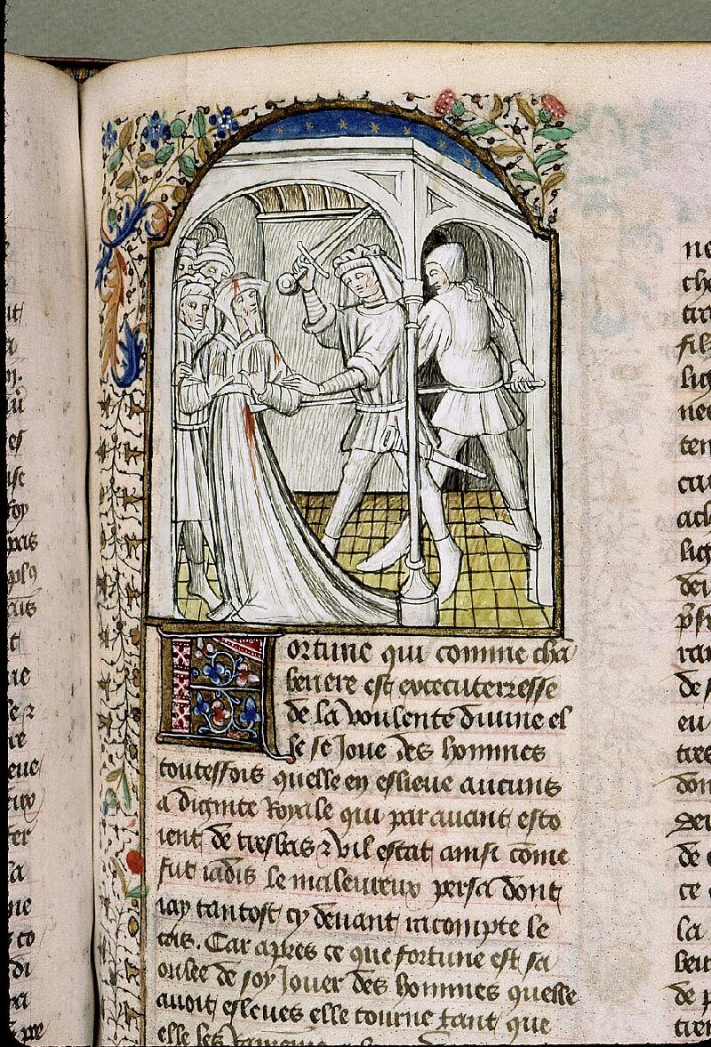 Paris, Bibl. Sainte-Geneviève, ms. 1128, f. 184 - vue 1