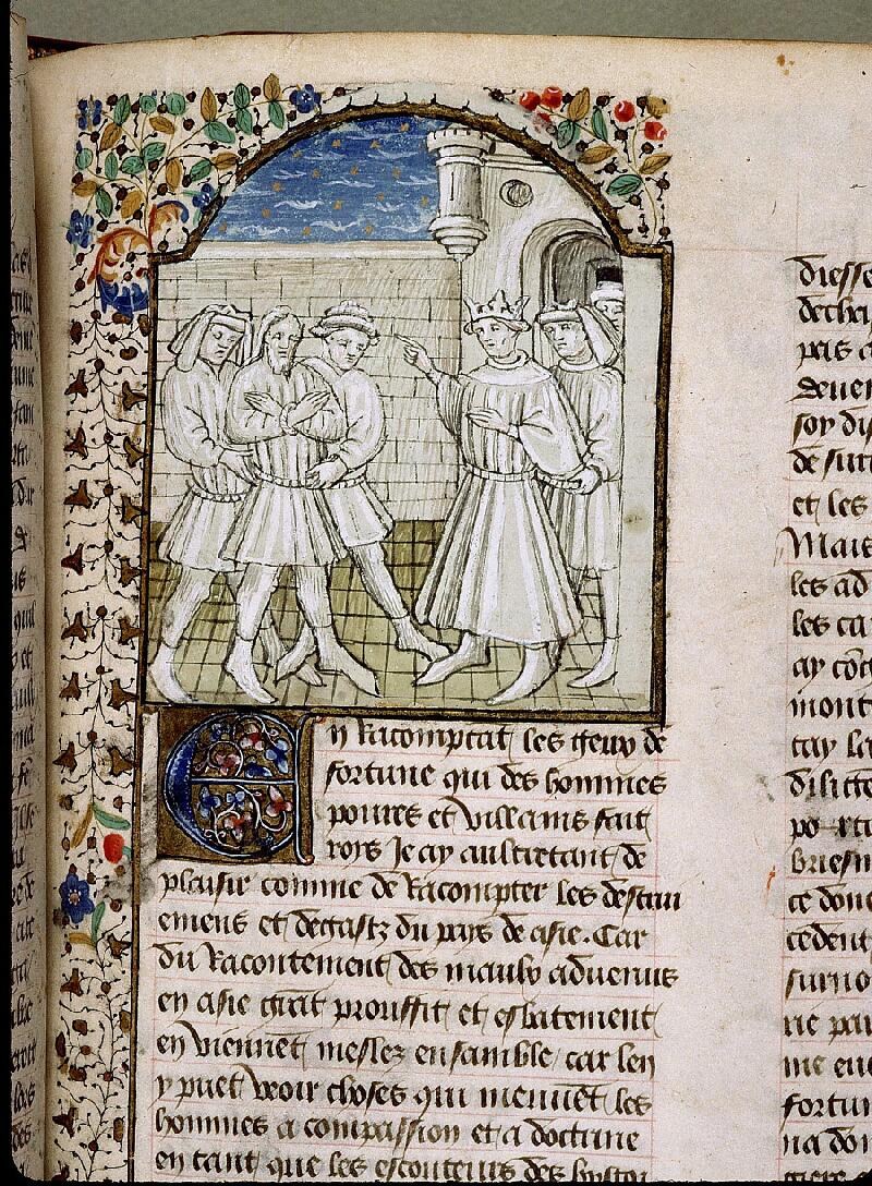 Paris, Bibl. Sainte-Geneviève, ms. 1128, f. 191 - vue 1