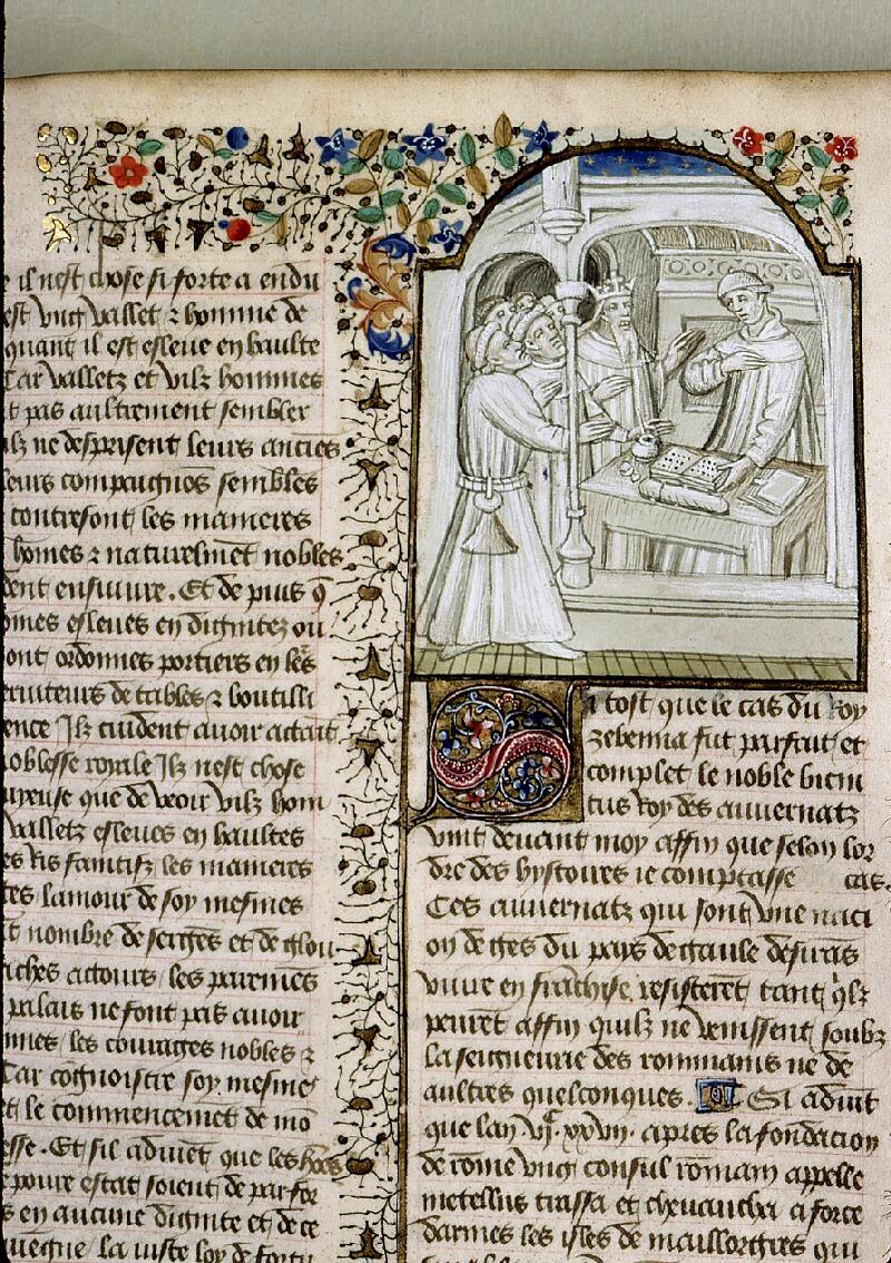 Paris, Bibl. Sainte-Geneviève, ms. 1128, f. 192 - vue 1