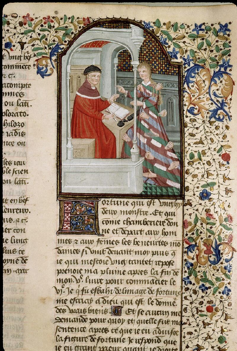 Paris, Bibl. Sainte-Geneviève, ms. 1128, f. 196 - vue 1