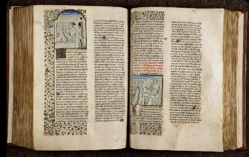 Paris, Bibl. Sainte-Geneviève, ms. 1128, f. 205v-206