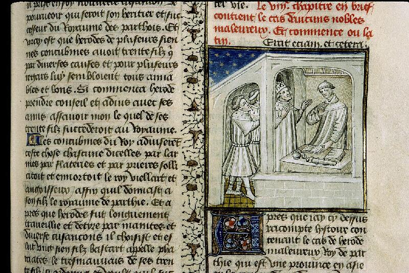 Paris, Bibl. Sainte-Geneviève, ms. 1128, f. 214 - vue 1