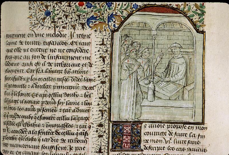 Paris, Bibl. Sainte-Geneviève, ms. 1128, f. 233 - vue 1