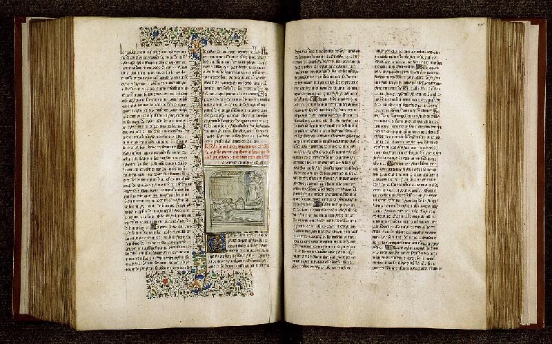 Paris, Bibl. Sainte-Geneviève, ms. 1128, f. 234v-235