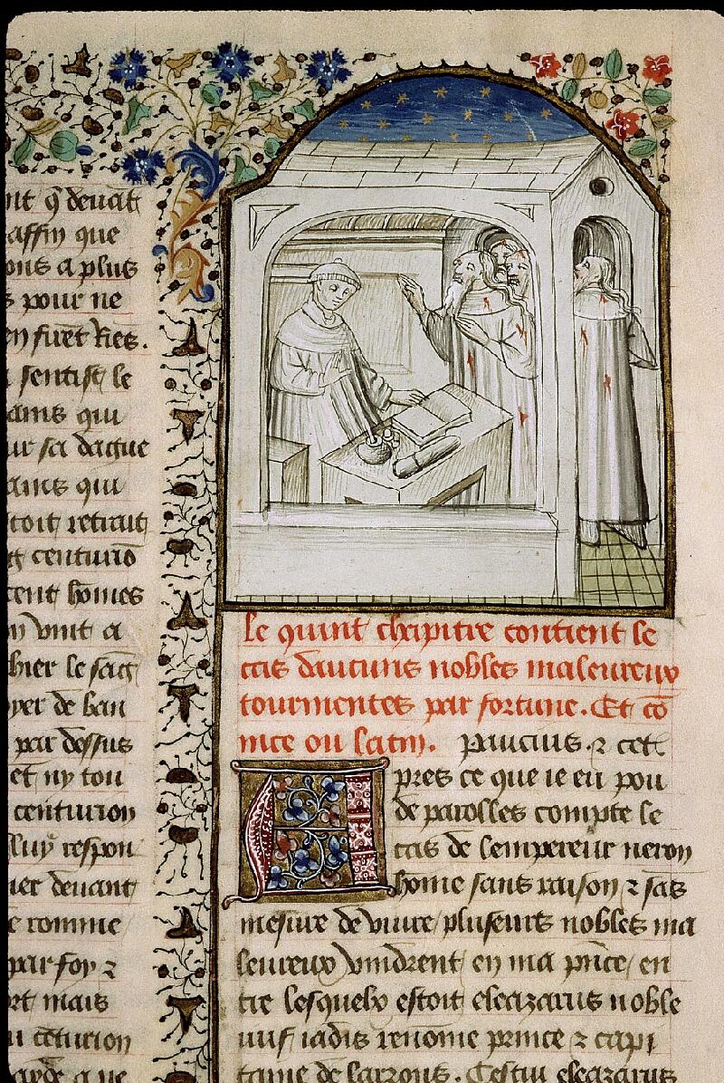 Paris, Bibl. Sainte-Geneviève, ms. 1128, f. 256 - vue 1