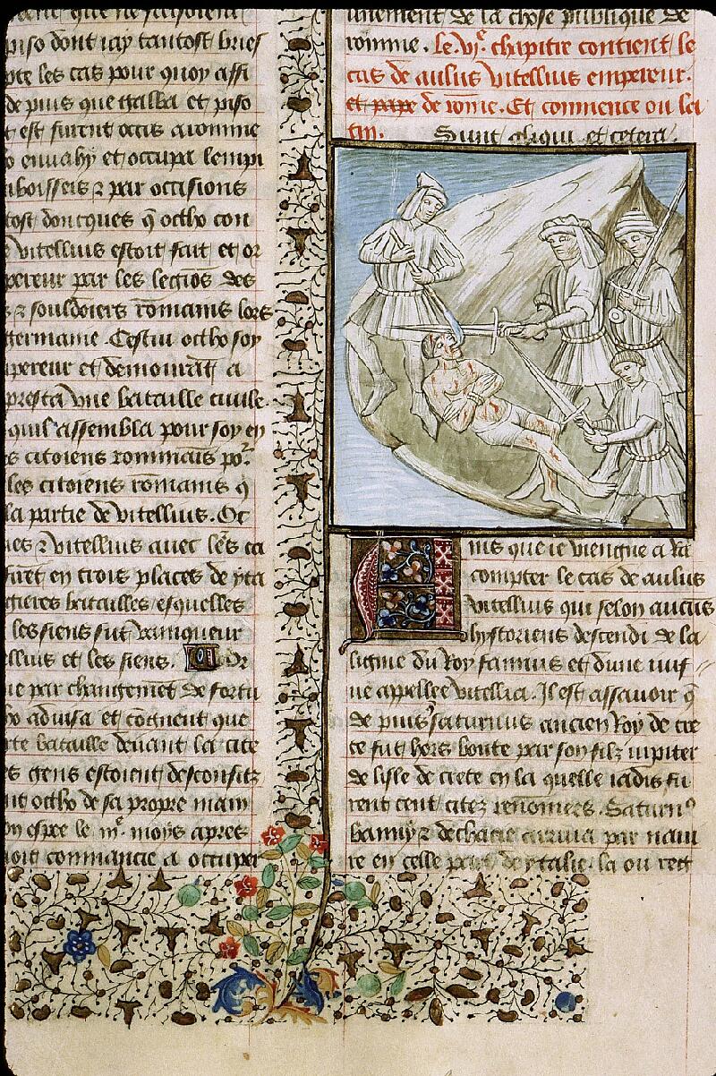 Paris, Bibl. Sainte-Geneviève, ms. 1128, f. 257 - vue 1