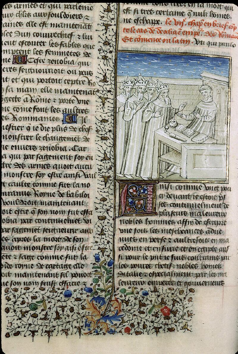 Paris, Bibl. Sainte-Geneviève, ms. 1128, f. 281v - vue 1