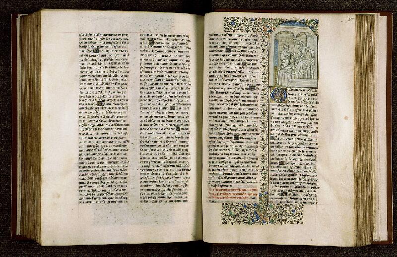 Paris, Bibl. Sainte-Geneviève, ms. 1128, f. 284v-285