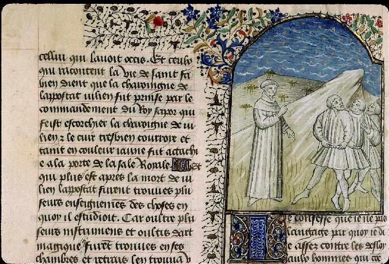 Paris, Bibl. Sainte-Geneviève, ms. 1128, f. 291v - vue 1