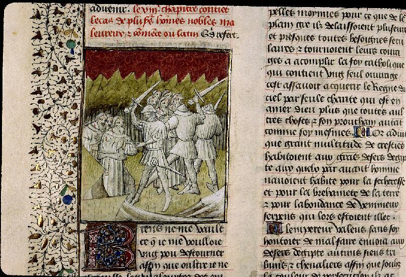 Paris, Bibl. Sainte-Geneviève, ms. 1128, f. 292v - vue 1