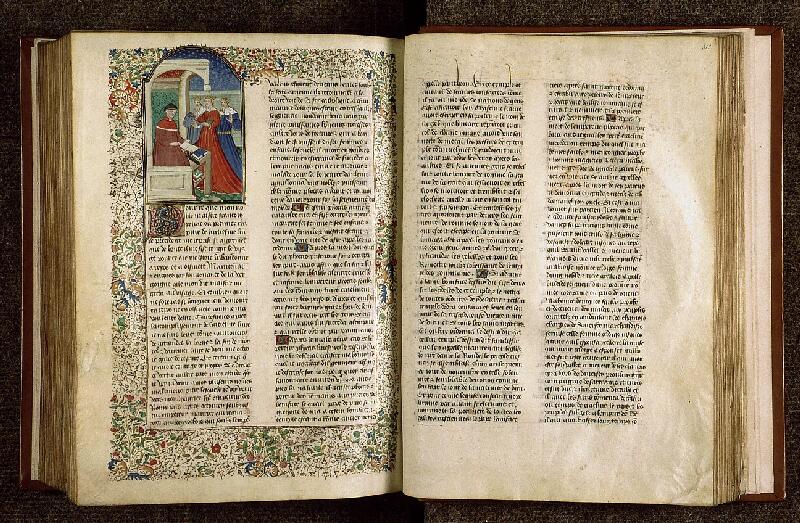 Paris, Bibl. Sainte-Geneviève, ms. 1128, f. 312v-313