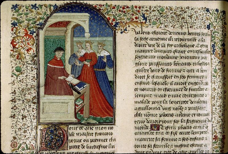 Paris, Bibl. Sainte-Geneviève, ms. 1128, f. 312v - vue 1