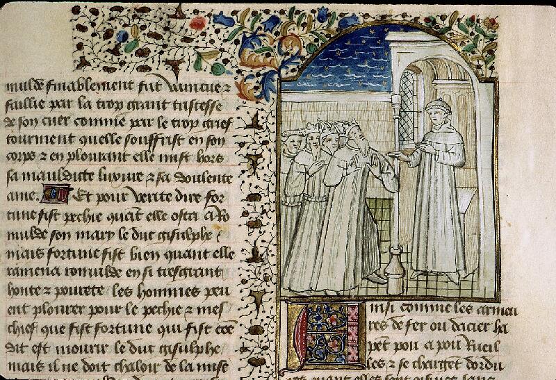 Paris, Bibl. Sainte-Geneviève, ms. 1128, f. 322 - vue 1