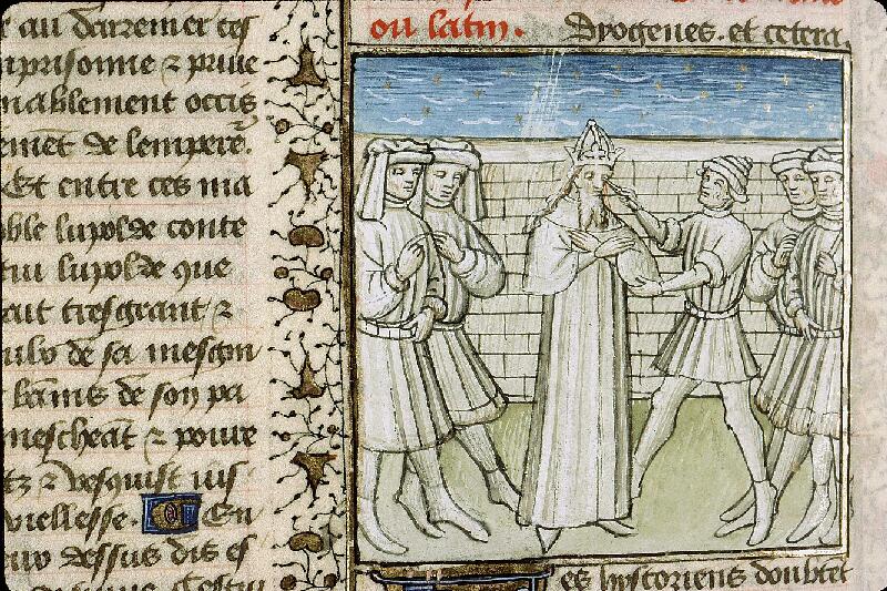 Paris, Bibl. Sainte-Geneviève, ms. 1128, f. 329v - vue 2