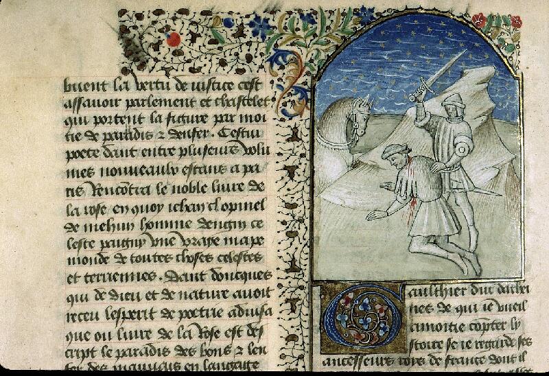 Paris, Bibl. Sainte-Geneviève, ms. 1128, f. 347v - vue 1