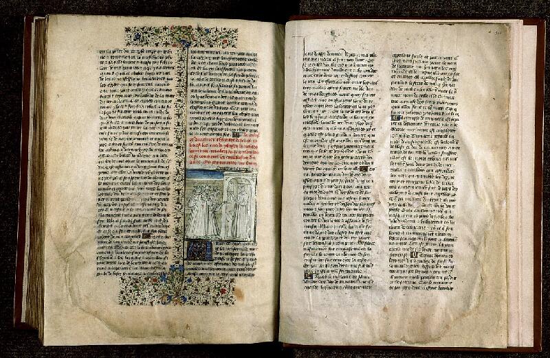 Paris, Bibl. Sainte-Geneviève, ms. 1128, f. 354v-355