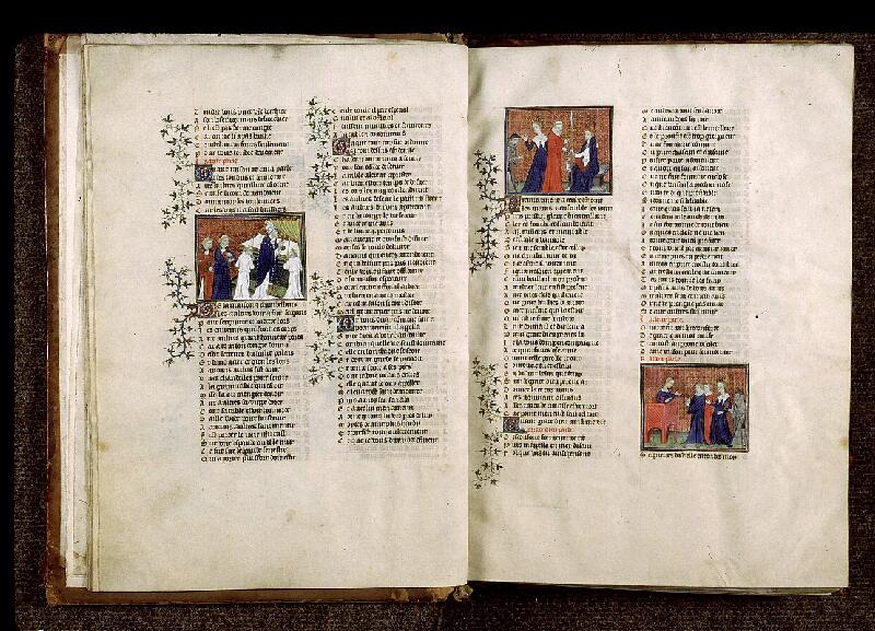 Paris, Bibl. Sainte-Geneviève, ms. 1130, f. 008v-009
