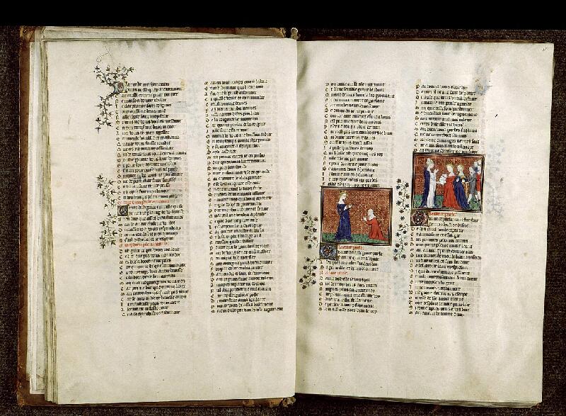 Paris, Bibl. Sainte-Geneviève, ms. 1130, f. 014v-015