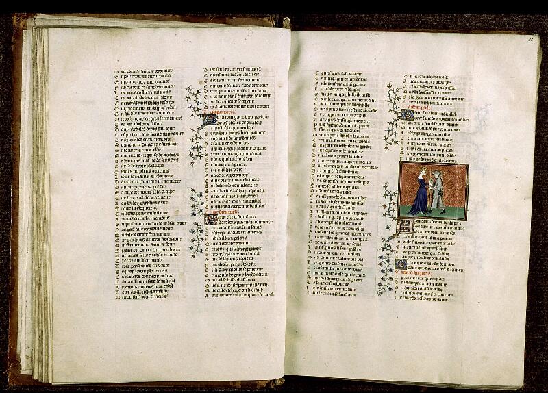 Paris, Bibl. Sainte-Geneviève, ms. 1130, f. 024v-025
