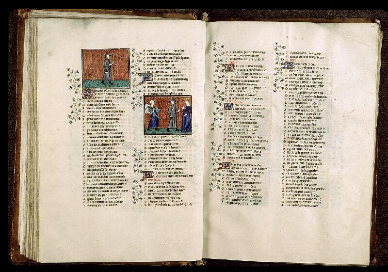Paris, Bibl. Sainte-Geneviève, ms. 1130, f. 032v-033