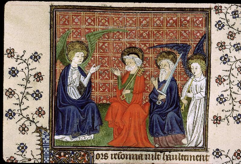 Paris, Bibl. Sainte-Geneviève, ms. 1130, f. 092v - vue 1