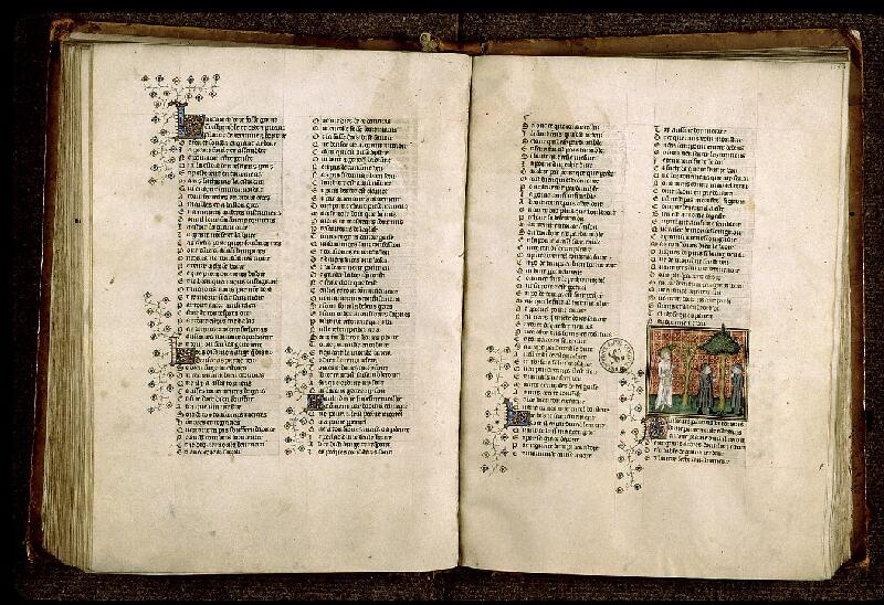 Paris, Bibl. Sainte-Geneviève, ms. 1130, f. 125v-126