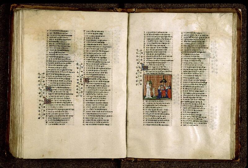 Paris, Bibl. Sainte-Geneviève, ms. 1130, f. 154v-155