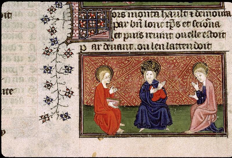 Paris, Bibl. Sainte-Geneviève, ms. 1130, f. 163v - vue 2