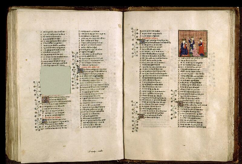 Paris, Bibl. Sainte-Geneviève, ms. 1130, f. 174v-175