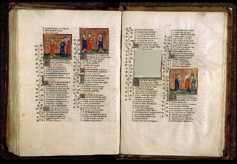Paris, Bibl. Sainte-Geneviève, ms. 1130, f. 205v-206