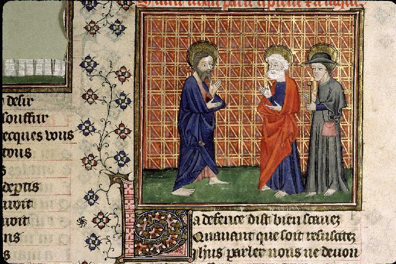 Paris, Bibl. Sainte-Geneviève, ms. 1130, f. 206