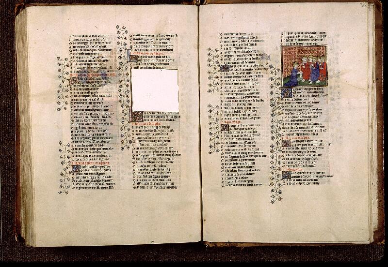 Paris, Bibl. Sainte-Geneviève, ms. 1130, f. 206v-207