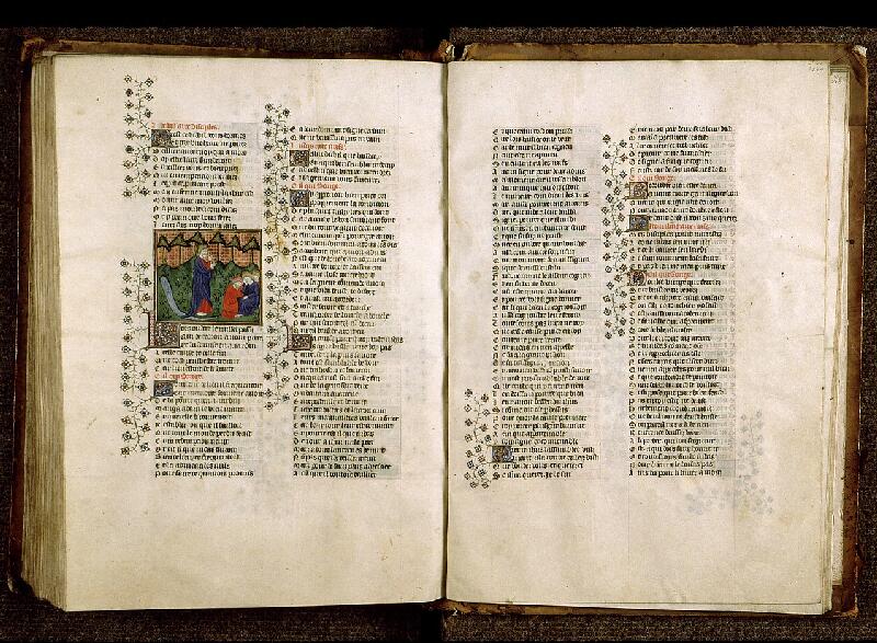 Paris, Bibl. Sainte-Geneviève, ms. 1130, f. 208v-209