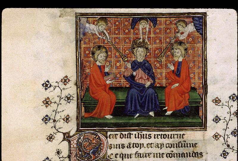 Paris, Bibl. Sainte-Geneviève, ms. 1130, f. 223v - vue 1