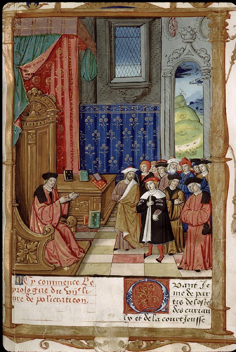 Paris, Bibl. Sainte-Geneviève, ms. 1145, f. 003 - vue 1