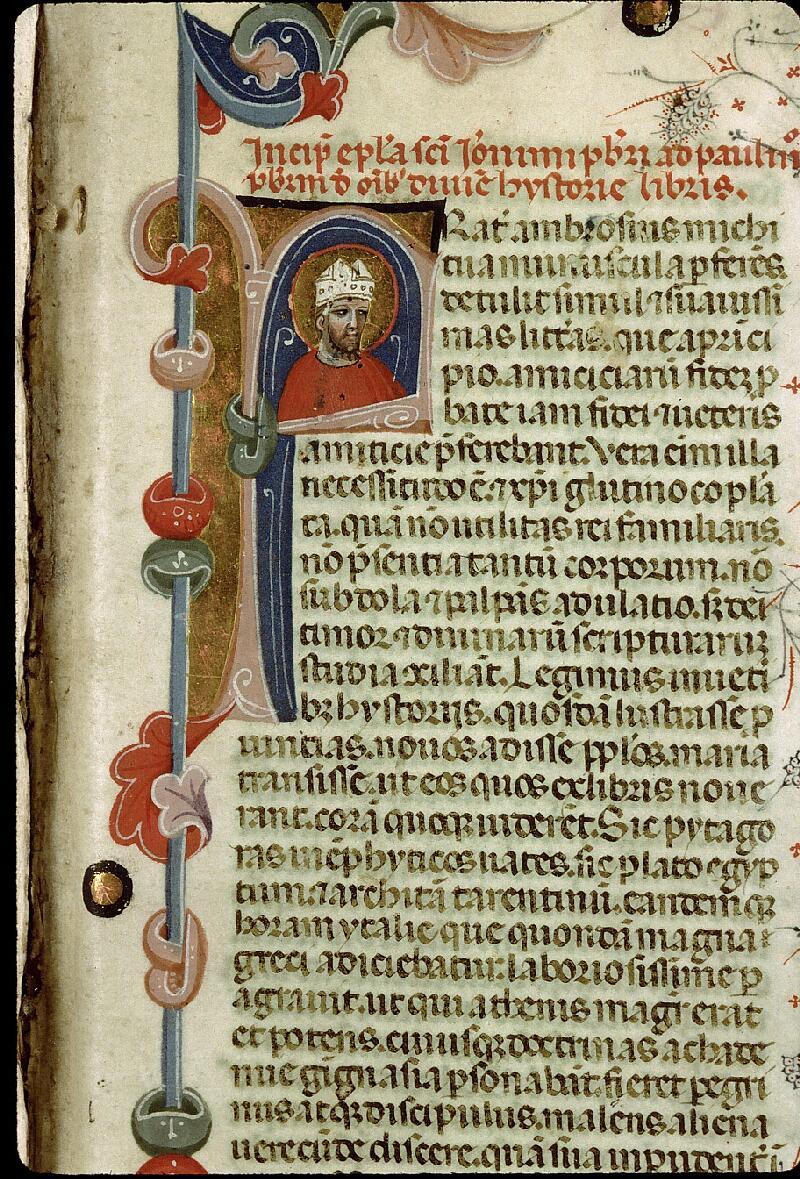 Paris, Bibl. Sainte-Geneviève, ms. 1177, f. 001 - vue 3