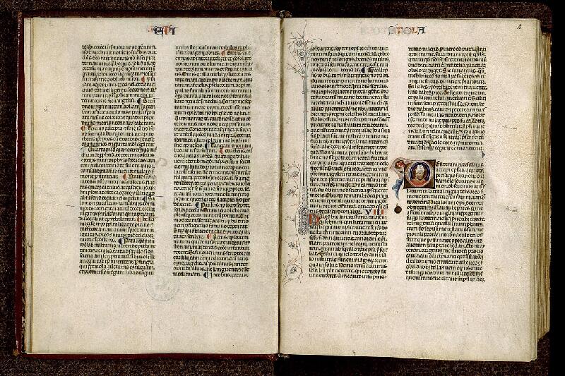 Paris, Bibl. Sainte-Geneviève, ms. 1177, f. 003v-004