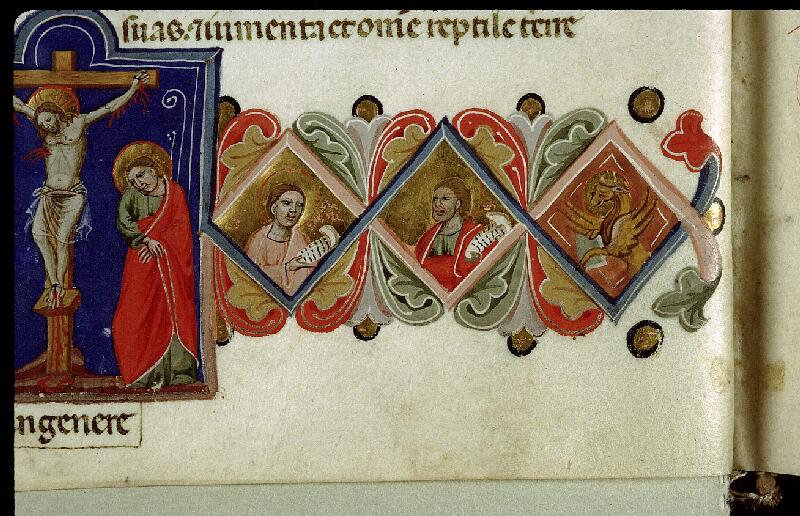 Paris, Bibl. Sainte-Geneviève, ms. 1177, f. 005v - vue 9