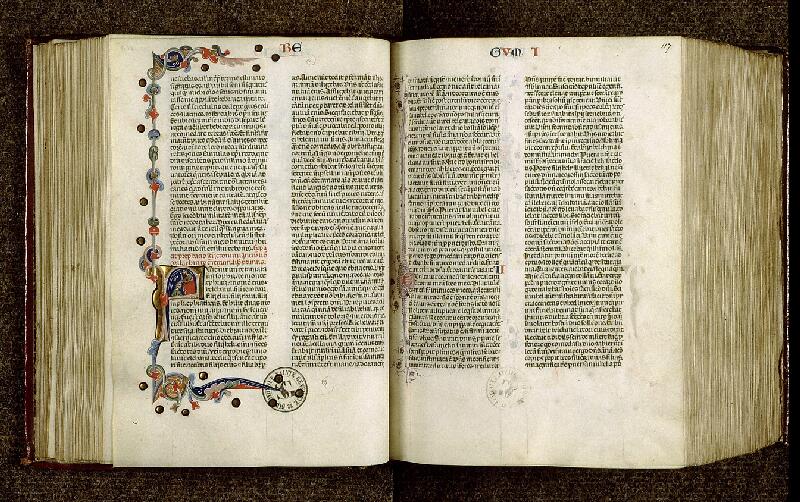 Paris, Bibl. Sainte-Geneviève, ms. 1177, f. 116v-117