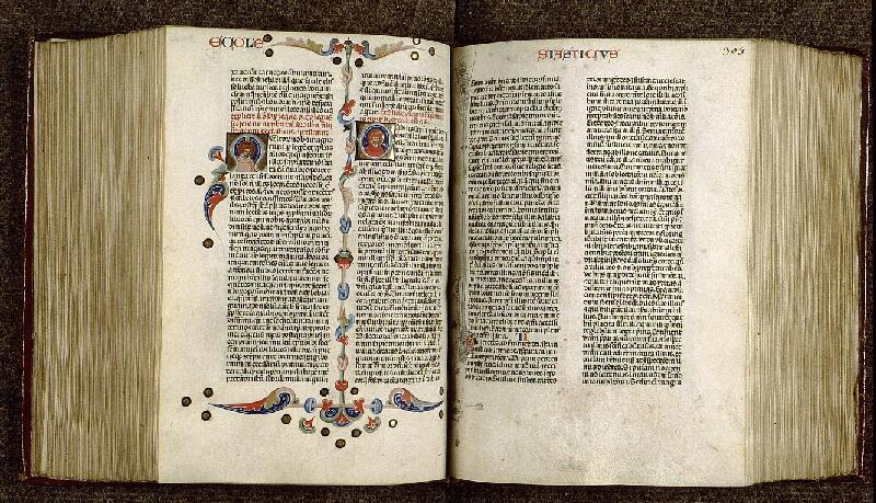 Paris, Bibl. Sainte-Geneviève, ms. 1177, f. 304v-305