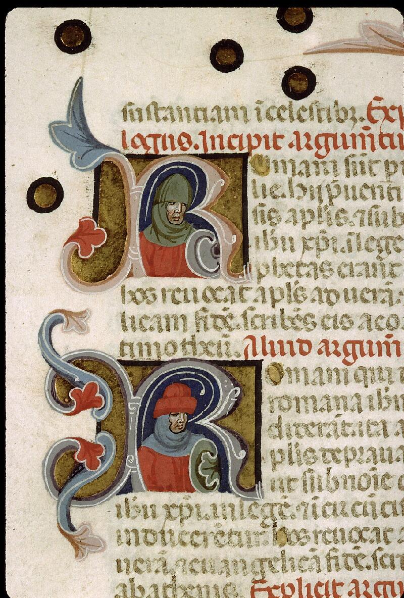 Paris, Bibl. Sainte-Geneviève, ms. 1177, f. 519v - vue 1